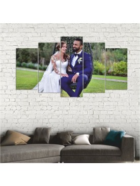 5 Parçalı Canvas Tablo