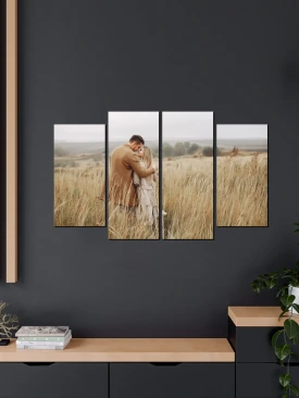 4 Parçalı Canvas Tablo